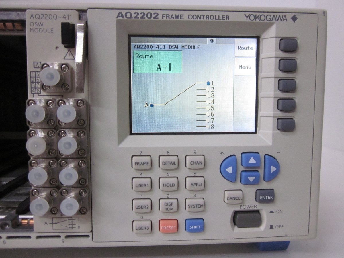 Yokogawa AQ2200-411 Optical Switch Module 1x8 SMF [k1231128359]