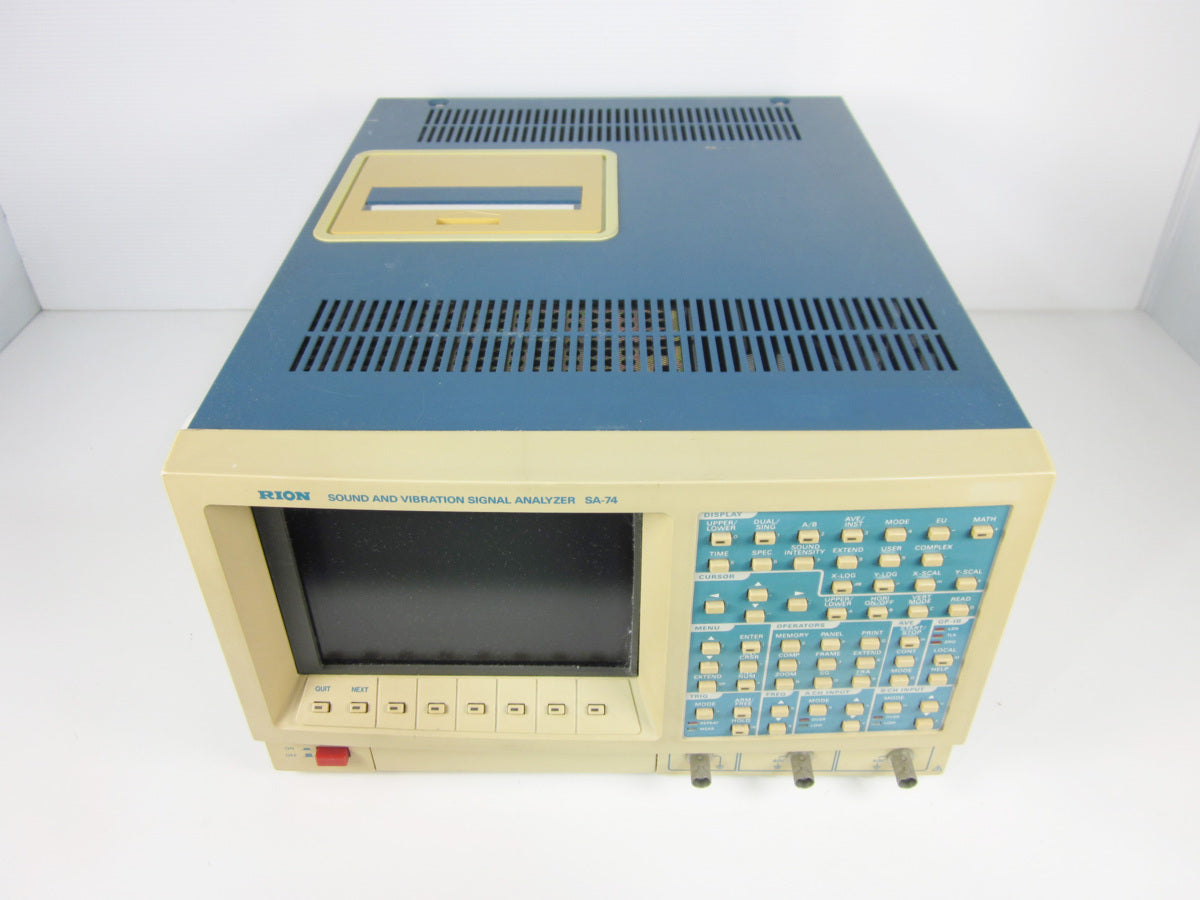 Rion SA74A Dual Channel Sound and Vibration Analyzer [j1231128110]