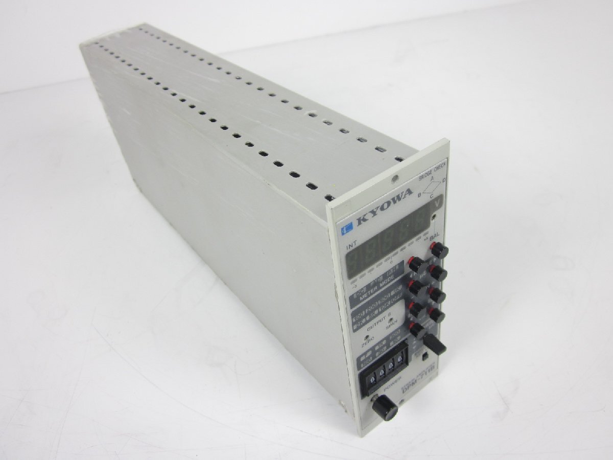 KYOWA DPM-711B Strain Amplifier Signal Conditioner 1ch DC-2.5kHz 5kHz [r1231130910]