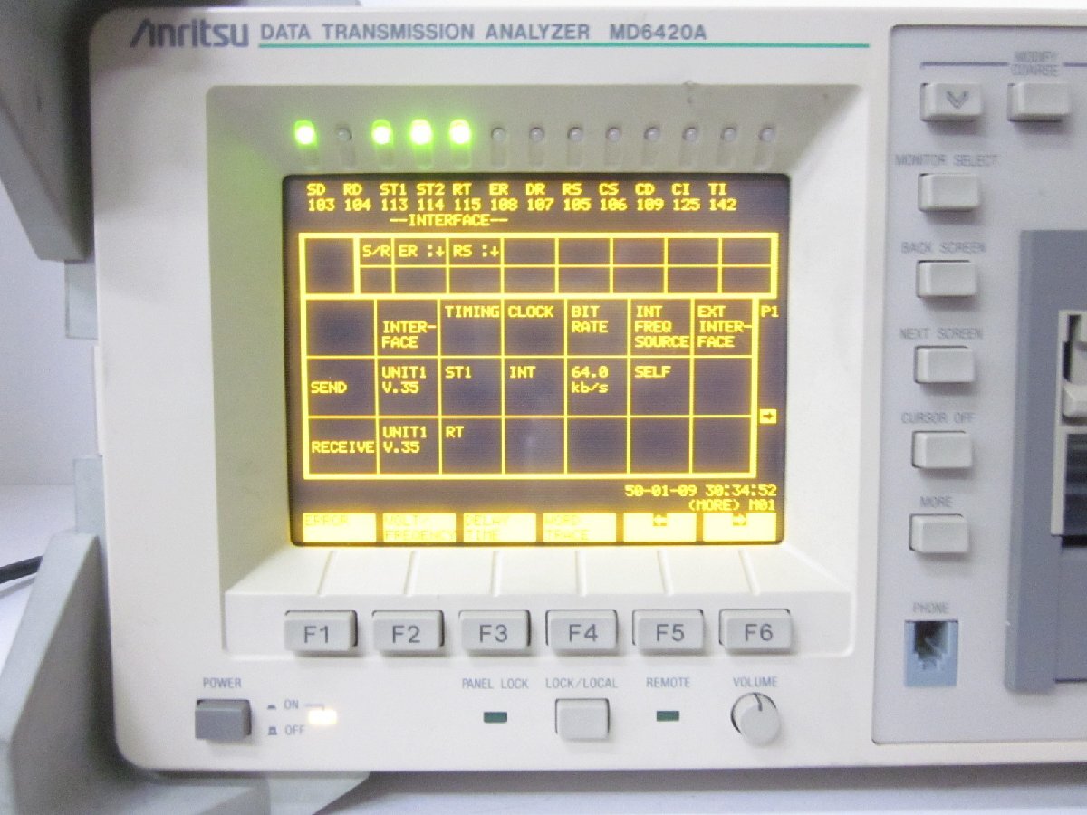 Anritsu MD0621B V.35 Interface Unit for MD6420A [c1231126279]