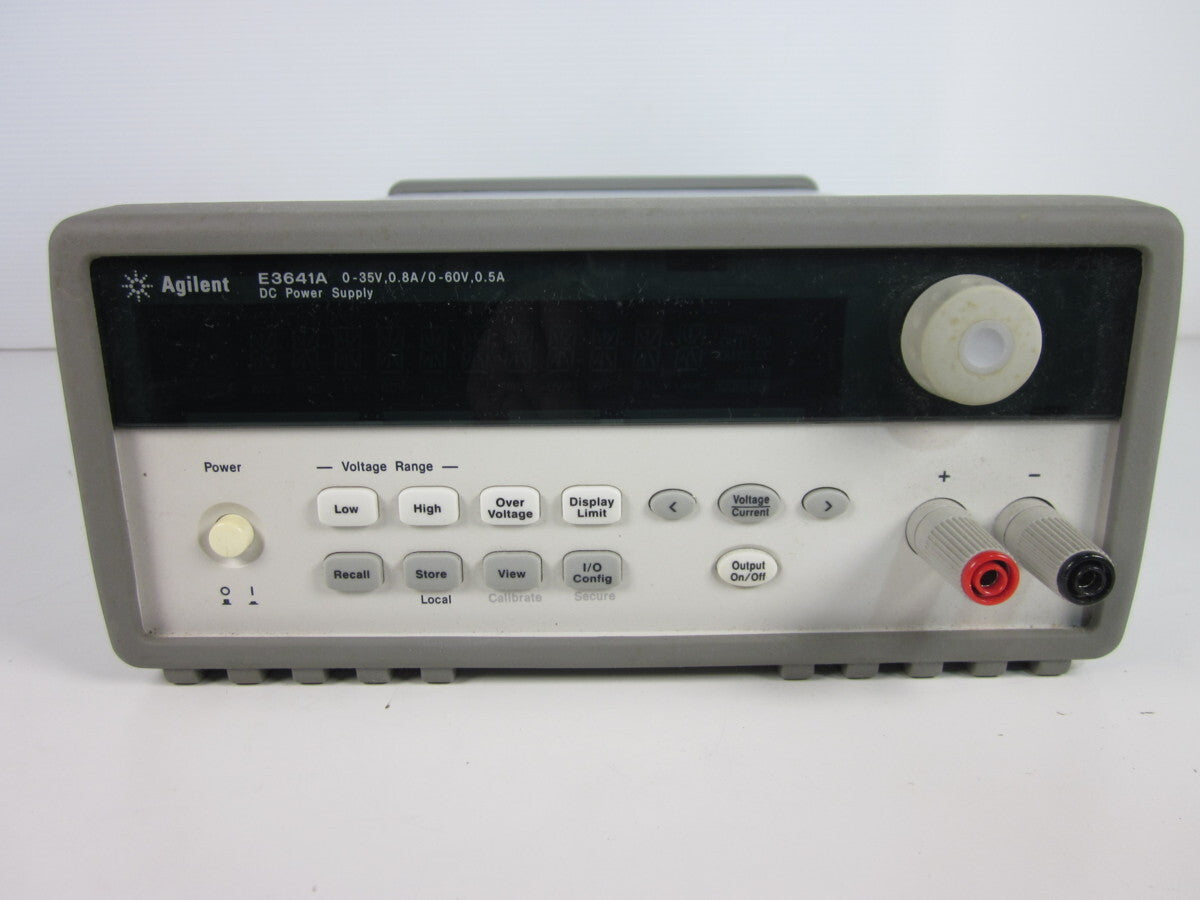 Keysight E3641A DC Power Supply 0-35V 0-0.8A 0-60V 0-0.5A [f1231123154]