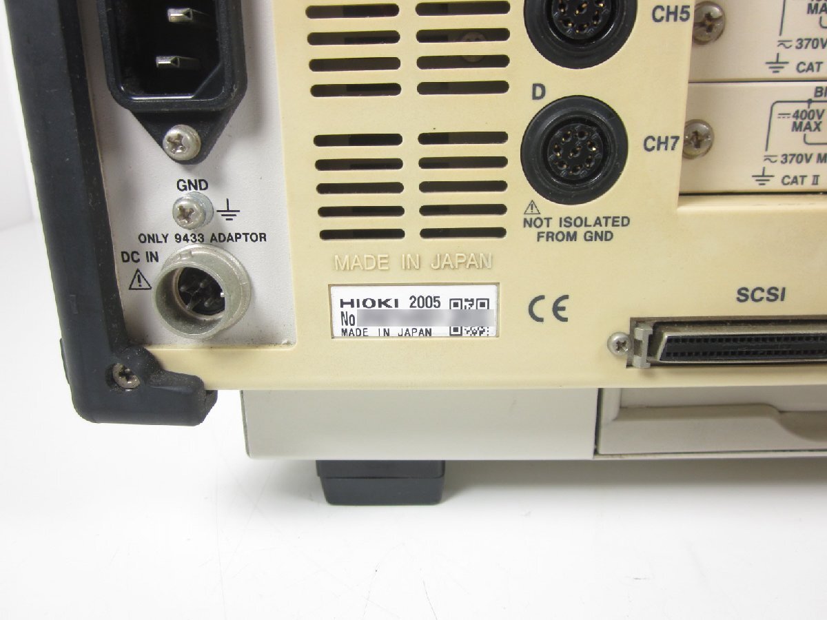 Hioki 8841 Memory HiCorder 8ch [w1231121832]