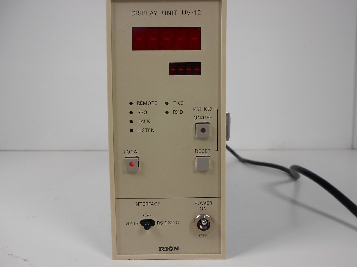 Rion UV-12 Sound and Vibration Display Unit for UN-04/UV-05 [p1231127268]