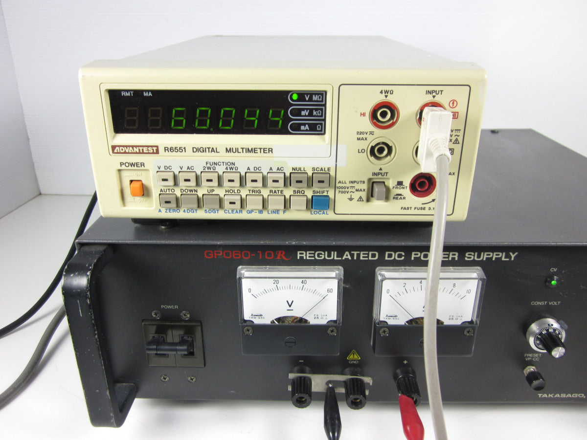 TAKASAGO GP060-10R DC Power Supply 0-60V 0-10A [j1231127859]
