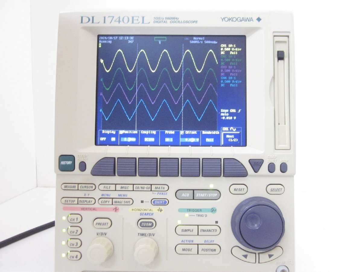 Yokogawa DL1740EL Oscilloscope 4ch 500MHz [v1231128326]
