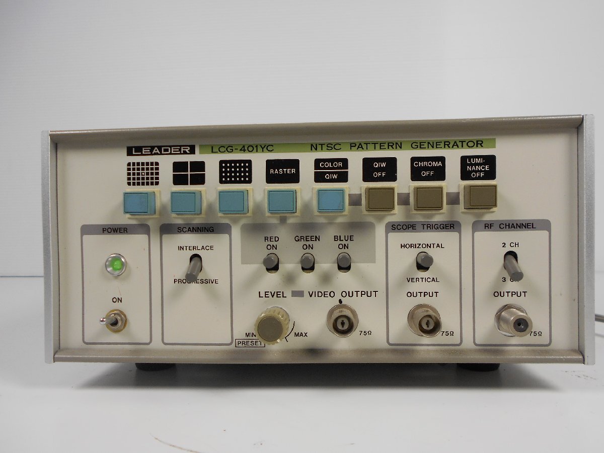 LEADER LCG401YC NTSC Pattern Generator [u1231128219]