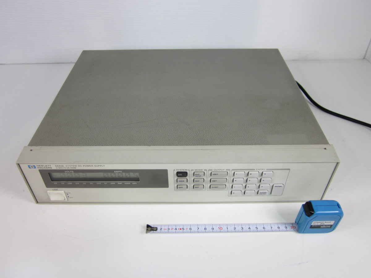 HP 6633A DC System Power Supply 50V 2A [q1231120068]