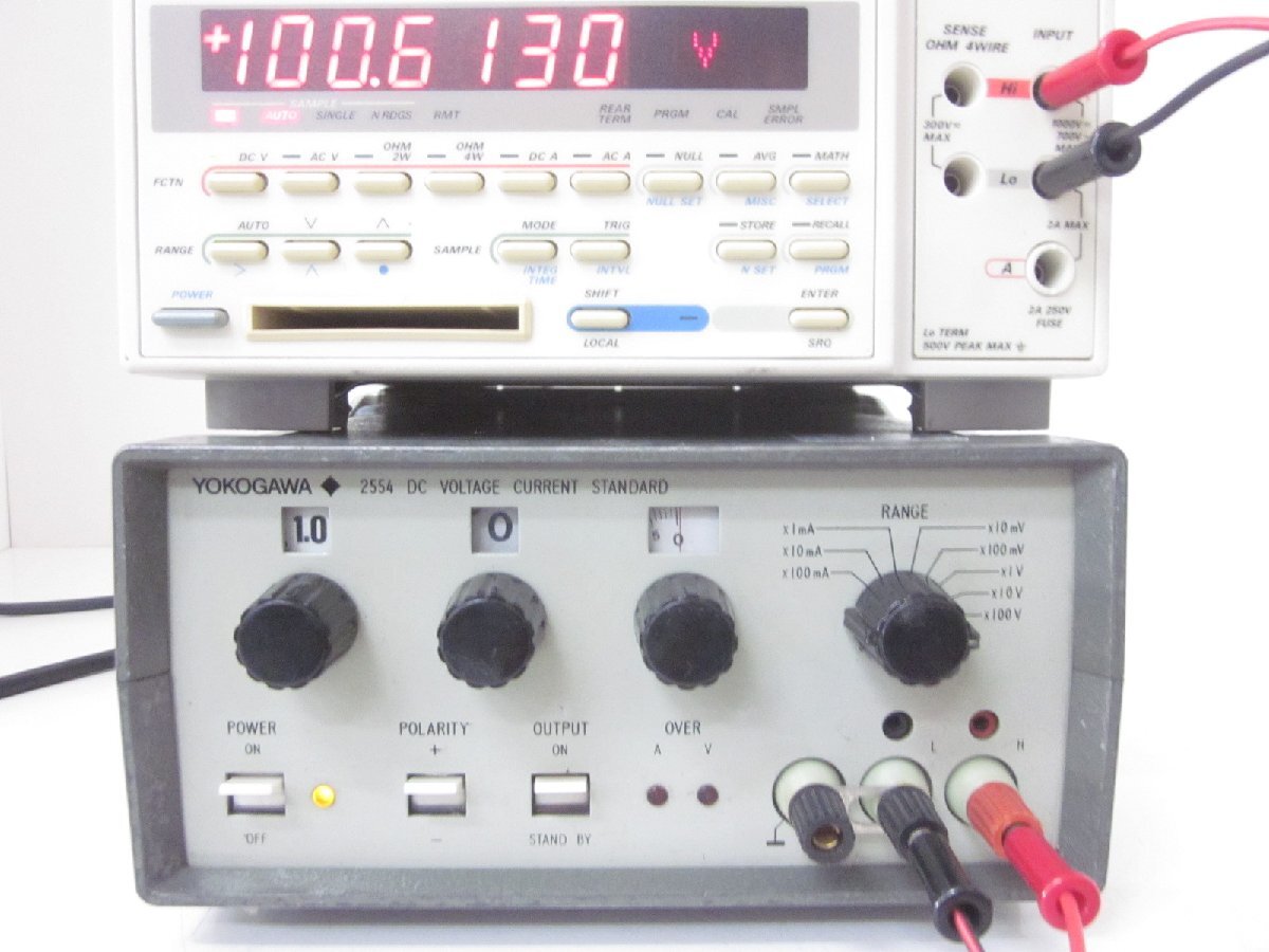 Yokogawa 255400 DC Voltage Current Generator DC 0-±119.99V DC 0-±119.99mA [w1231122768]