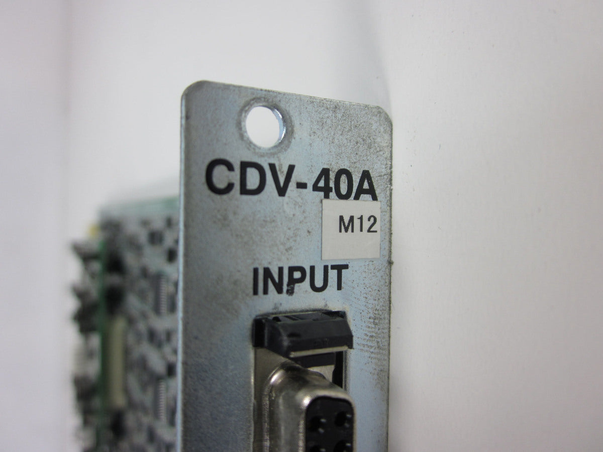 KYOWA CDV-40A/M12 Strain Voltage Measurement Card for EDX-2000A 8 Channels [w1231119235]