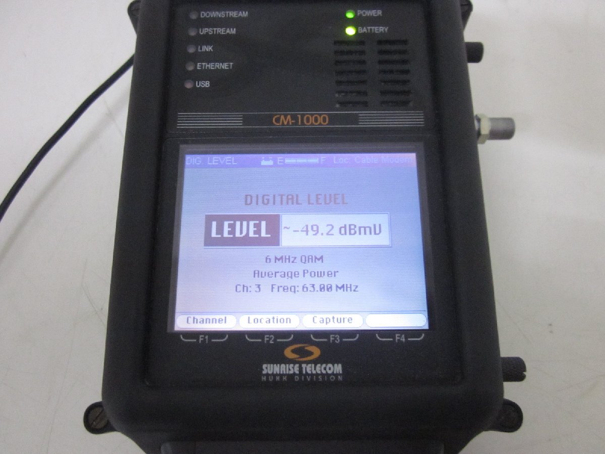 Sunrise Telecom CM1000 Cable Modem Analyzer [b1231117388]