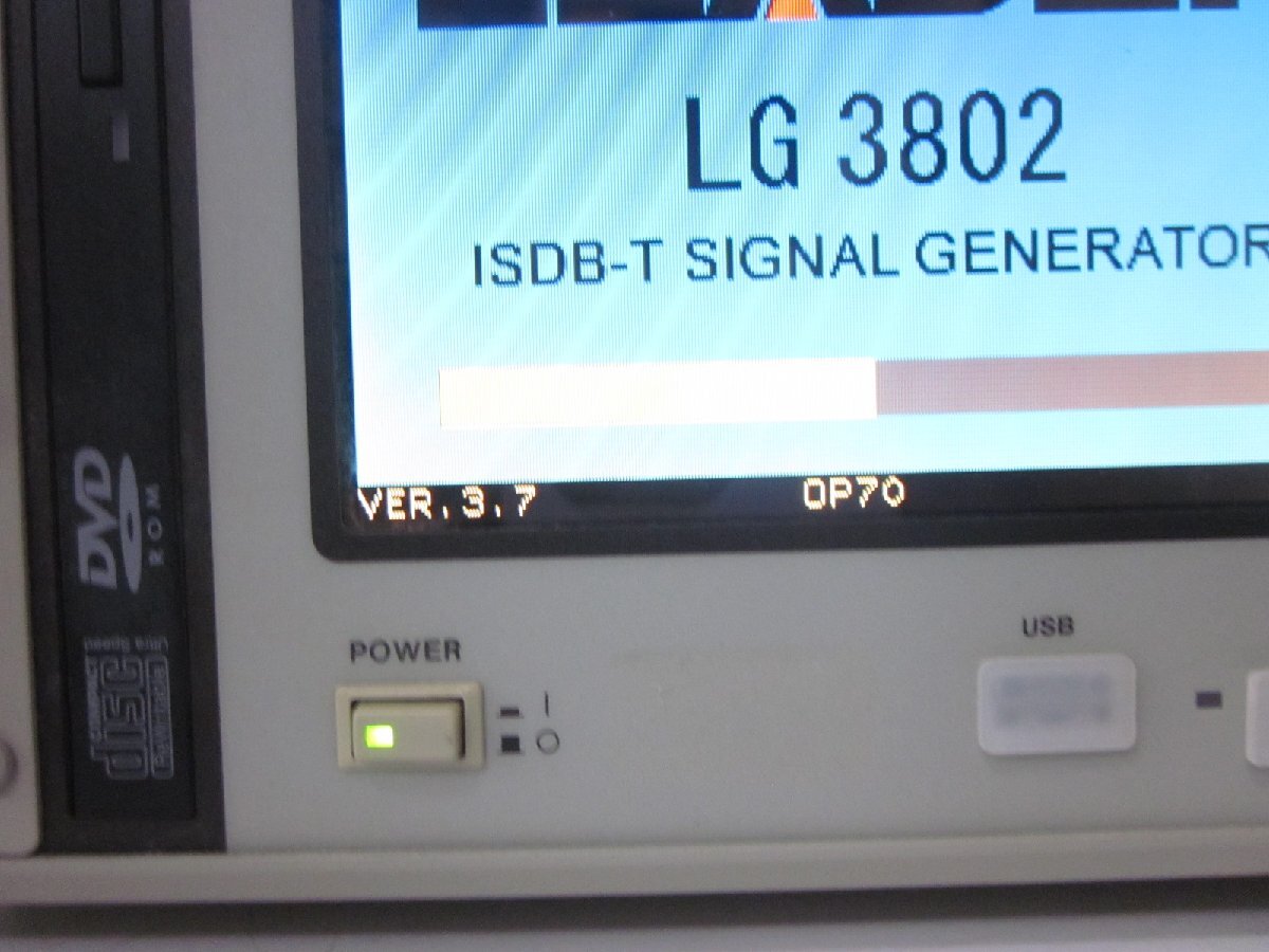 Leader LG3802 ISDB-T Signal Generator 860MHz [r1231127915]