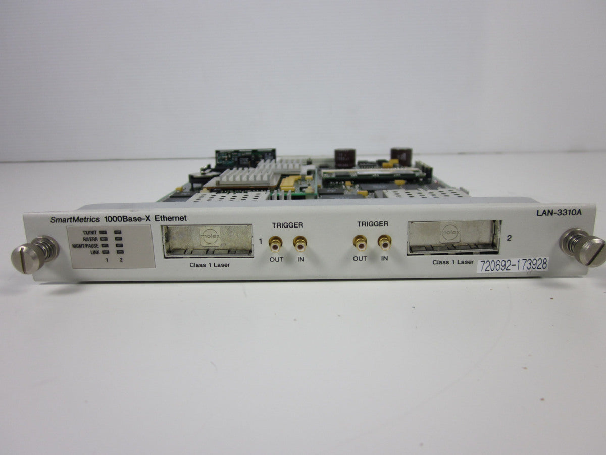 LAN-3310A SmartMetrics 1000Base-X Ethernet Module [g1231117337]