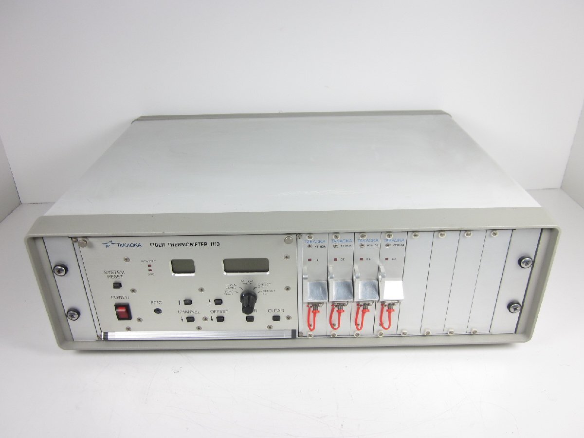 Takaoka FT1110 Fiber Optic Thermometer 4ch 0-200C [s1231123636]