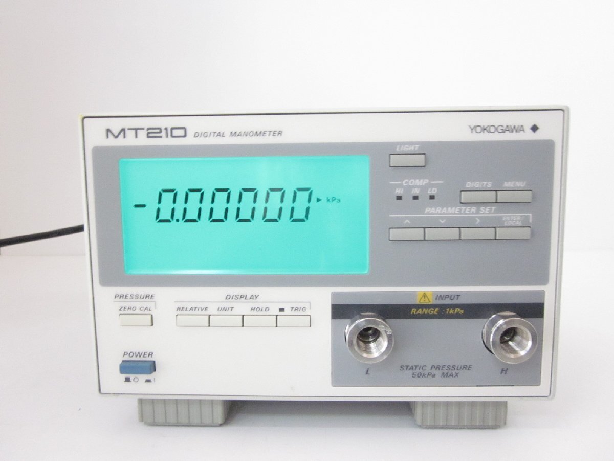 Yokogawa MT210 Digital Manometer 1kPa [t1231117938]
