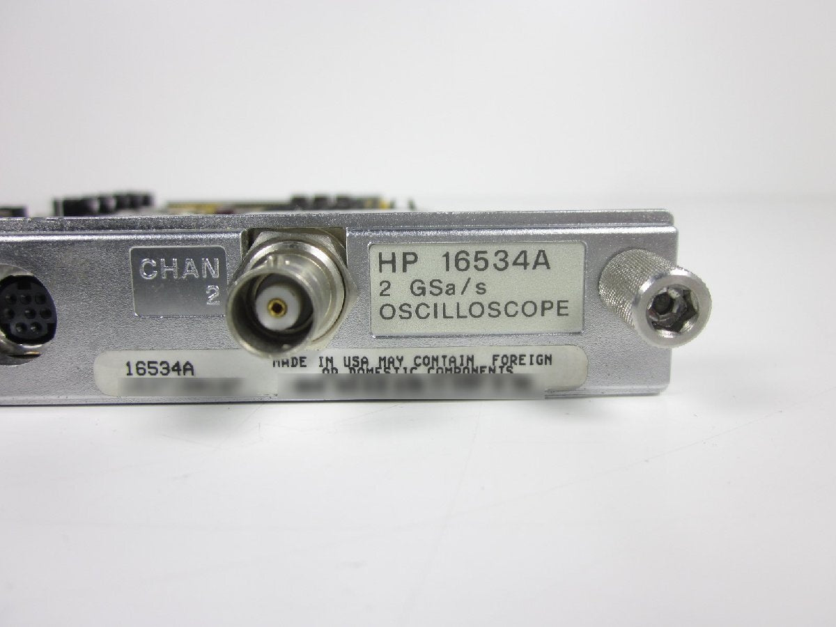 HP 16534A Oscilloscope Module for 16500/16501 2ch 500MHz [m1231122399]