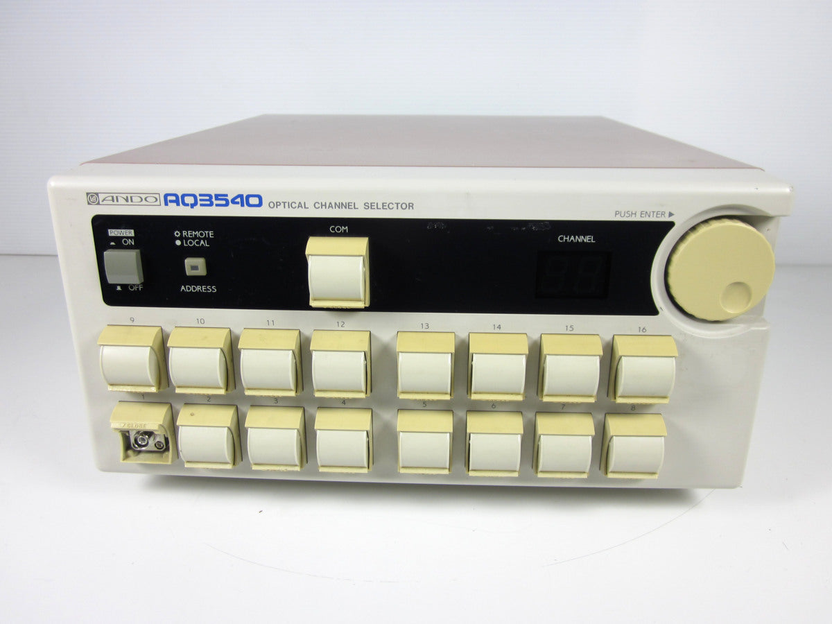 Ando AQ3540 Optical Channel Selector 16ch FC [e1231130981]