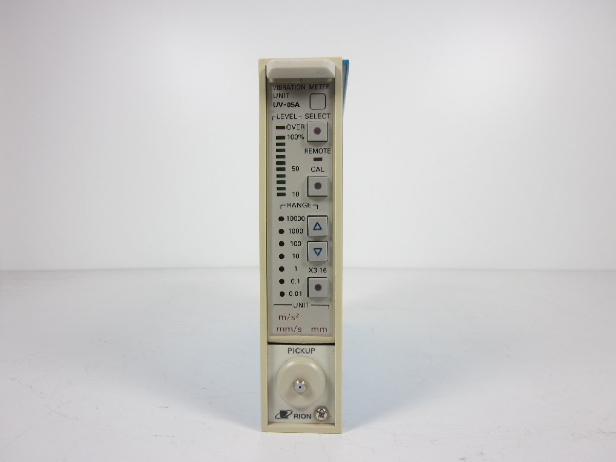 Rion UV-05A Vibration Meter 0.01-10000 (×3.16) [q1231123450]