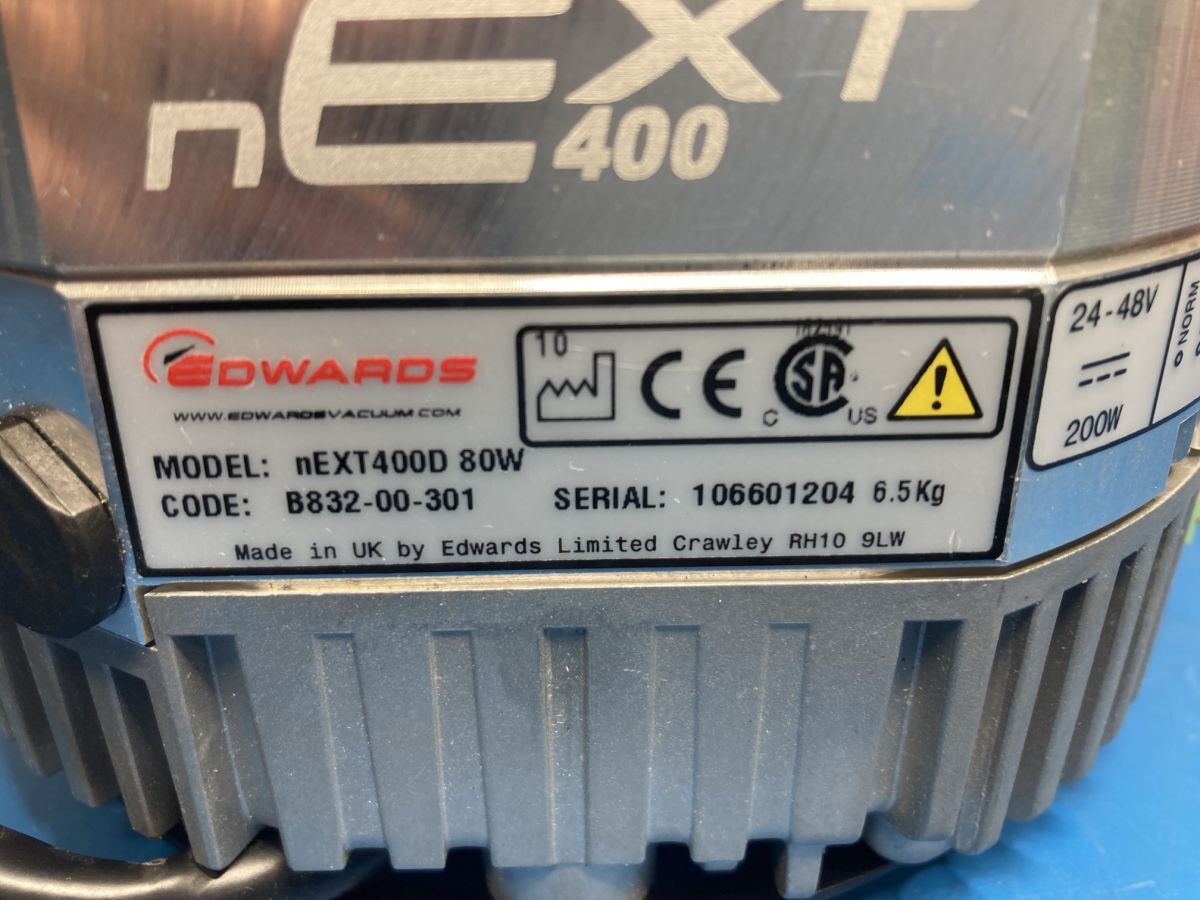 Edwards nEXT400D Turbomolecular Pump ISO160 80W [k1231245624]
