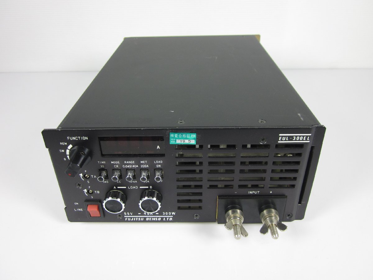 Fujitsu EUL-300EL Electronic Load 0-55V 0-40A 300W [v1231267124]