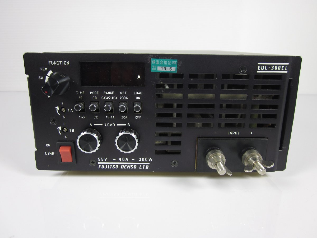 Fujitsu EUL-300EL Electronic Load 0-55V 0-40A 300W [v1231267124]