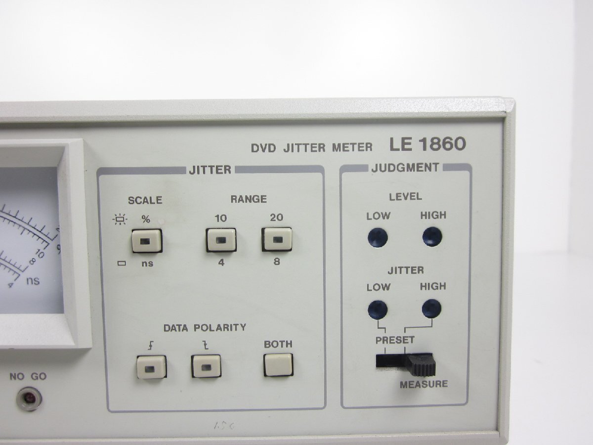 Leader LE1860 DVD Jitter Meter [j1231260034]