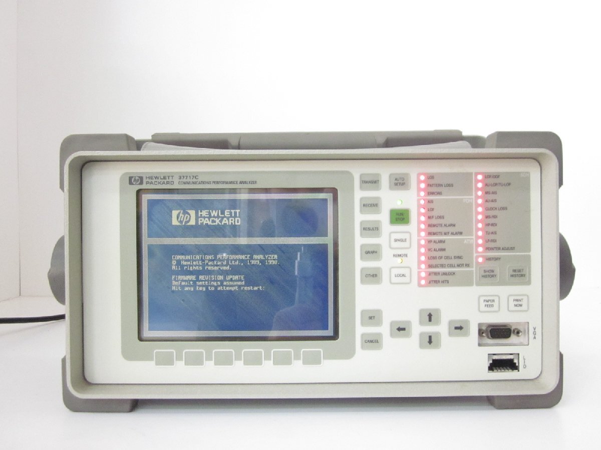 HP 37717C Communications Performance Analyzer [u1231256645]