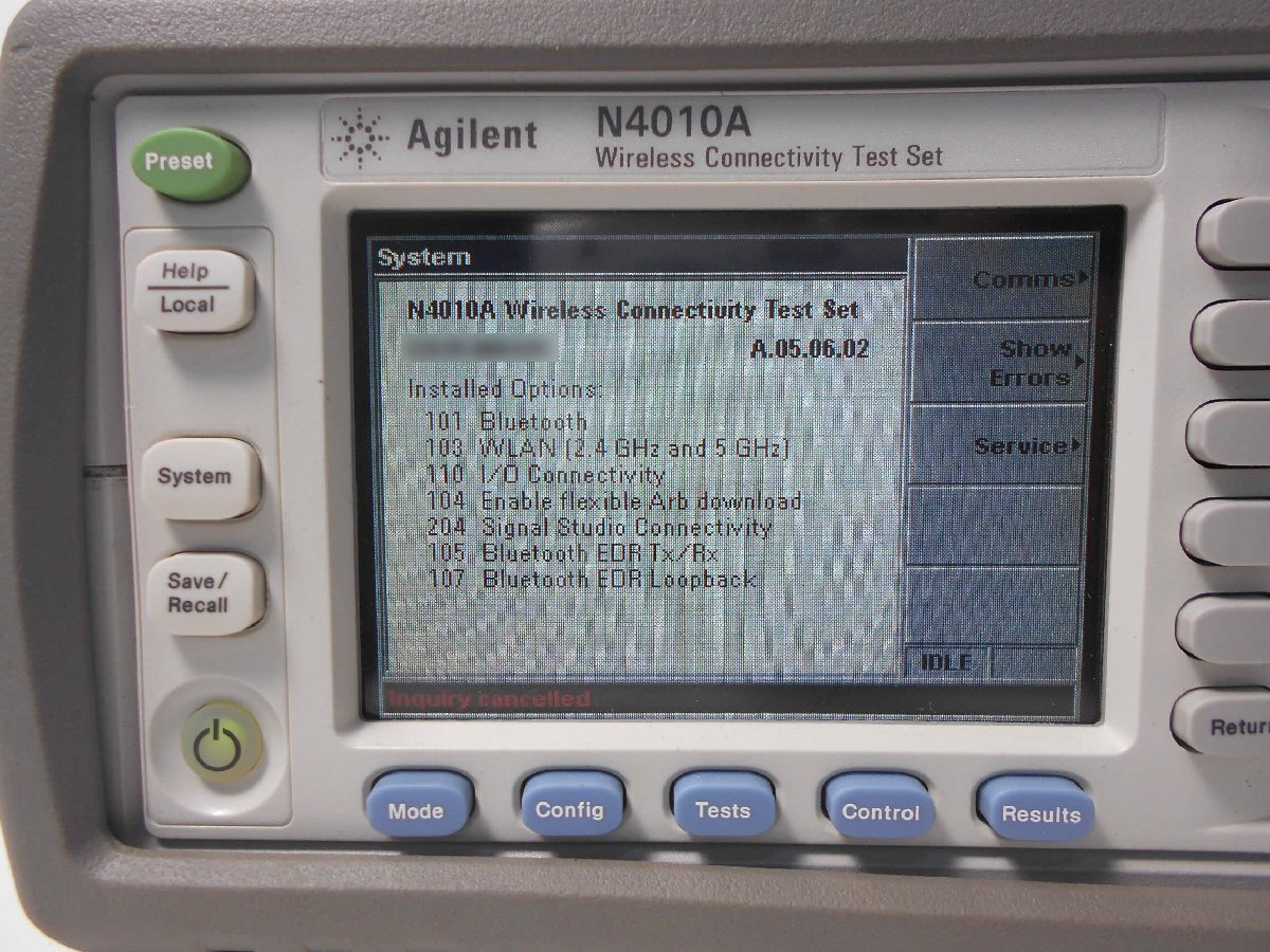 Keysight N4010A Wireless Connectivity Test Set [m1231265905]