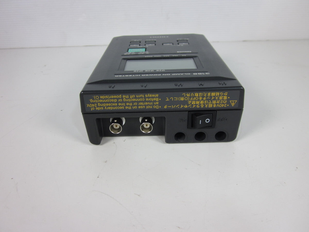 Hioki 3168-98 Clamp-On Power Meter with 100A Sensor [k1231263016]