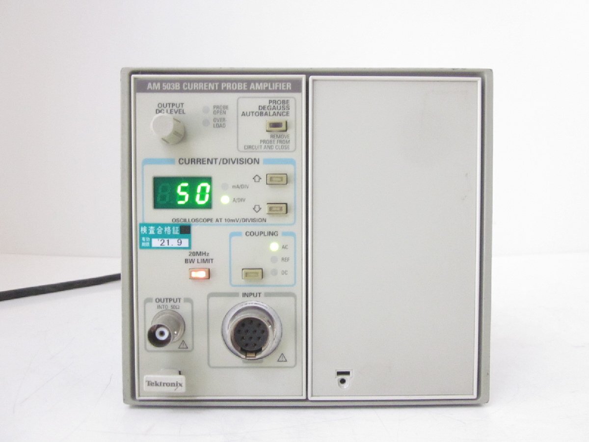 Tektronix AM503B Current Probe Amplifier [j1231260376]