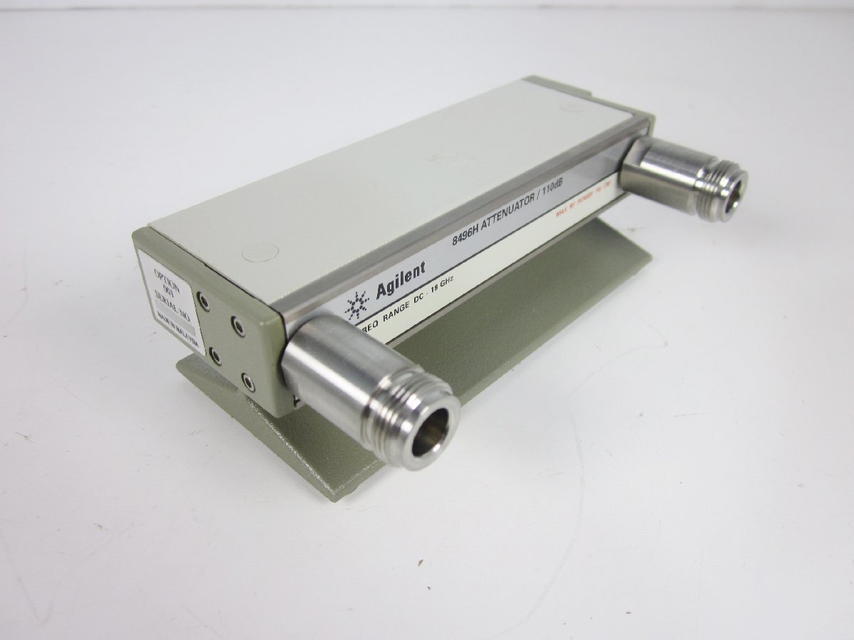 Agilent 8496H Coaxial Step Attenuator 110dB 18GHz [1231258110]