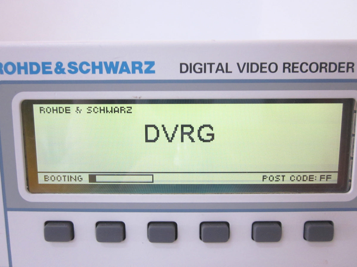 Rohde & Schwarz DVRG DTV Recorder Generator [o1231263912]