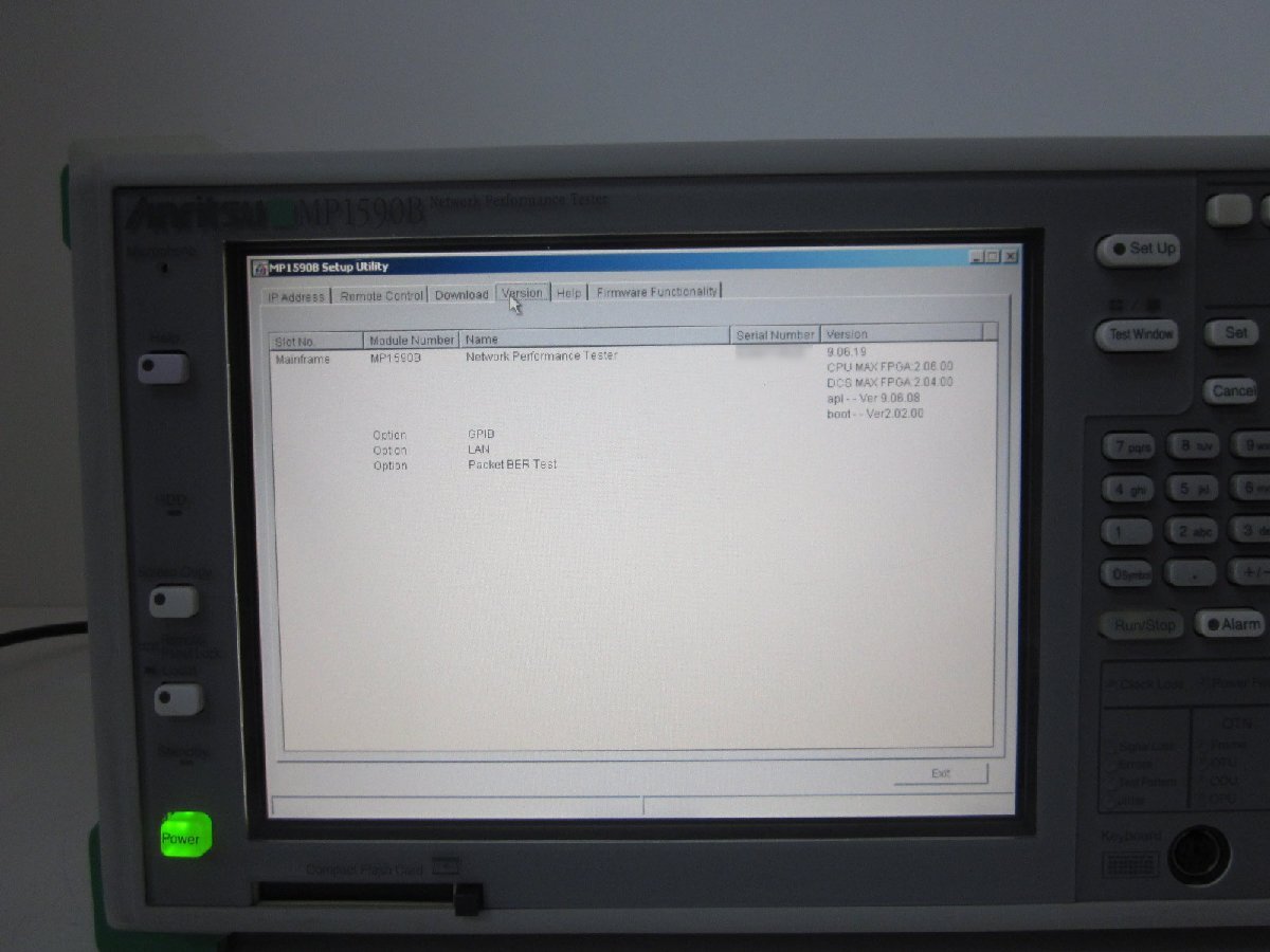 Anritsu MP1590B Network Performance Tester [g1231257069]