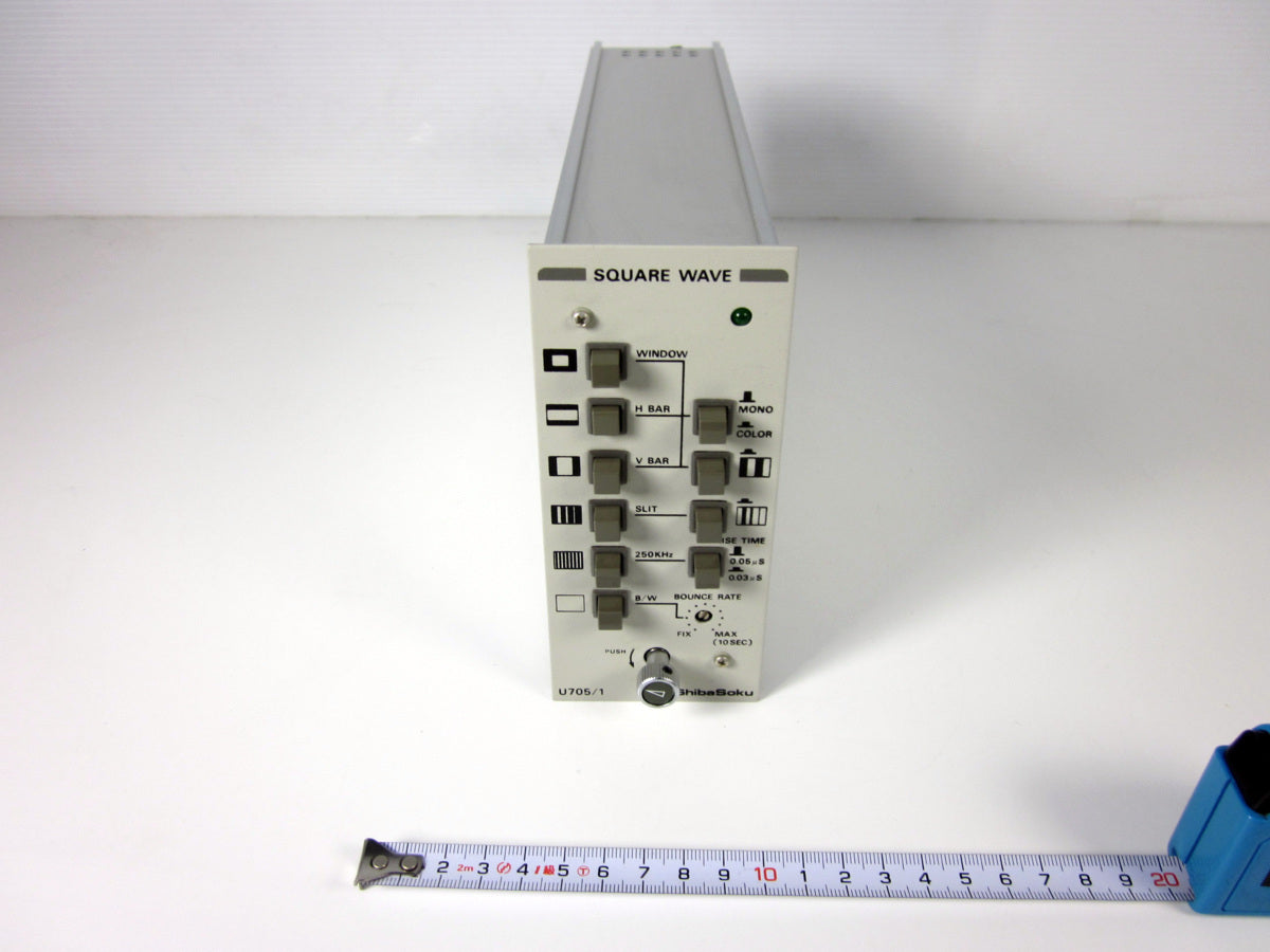 ShibaSoku U705A1 Square Wave Unit for TG-7/1 NTSC [h1231261706]
