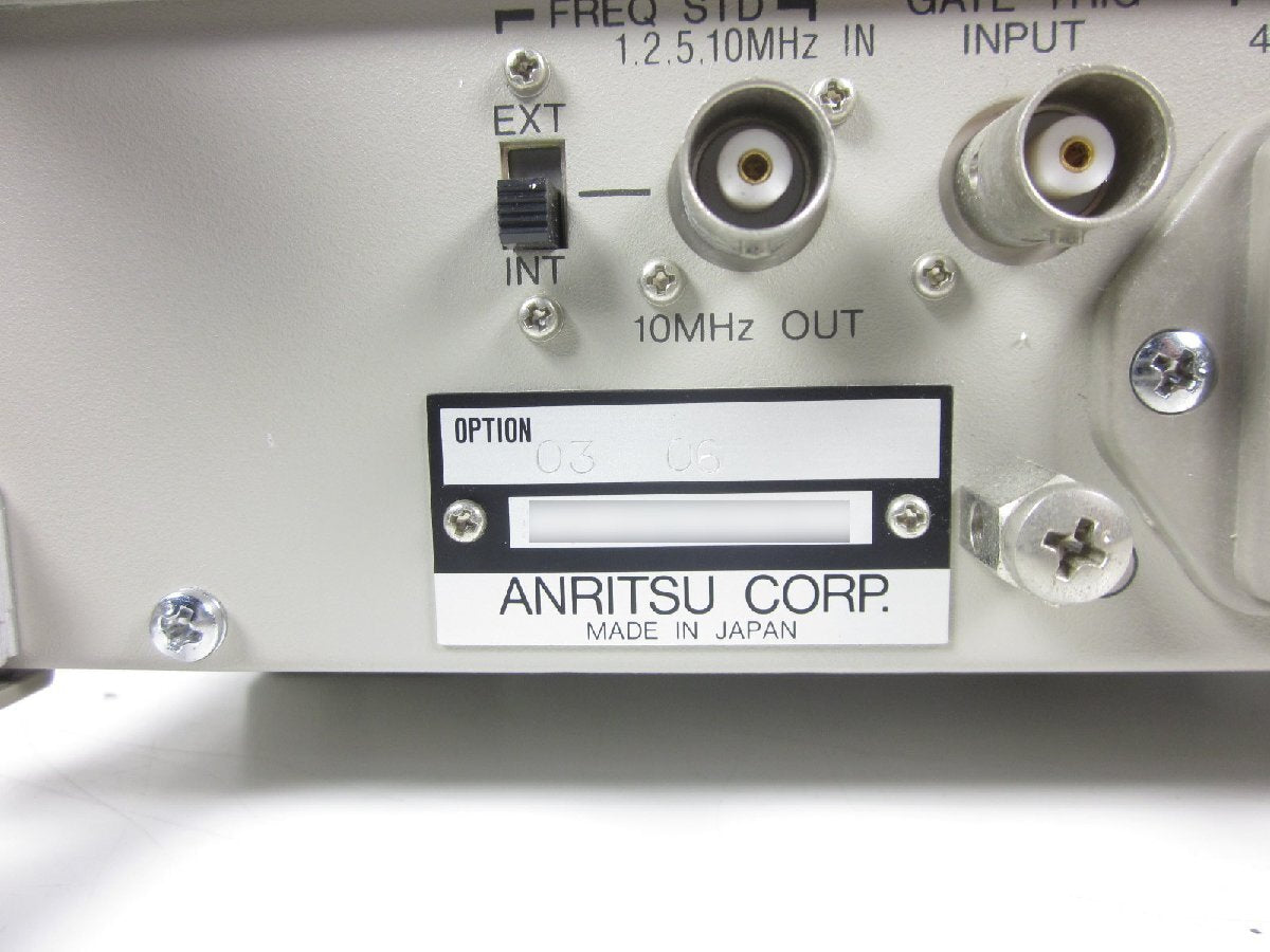 Anritsu MF1603A Frequency Counter 0.1mHz-3GHz [k1231261027]
