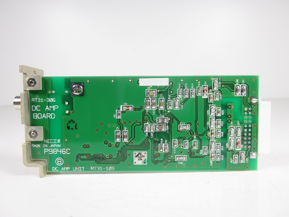 NEC RT31-126 BNC Input DC Amplifier Unit for RT3108N/RT3208N/RT3216N 1 Input [l1231266962]