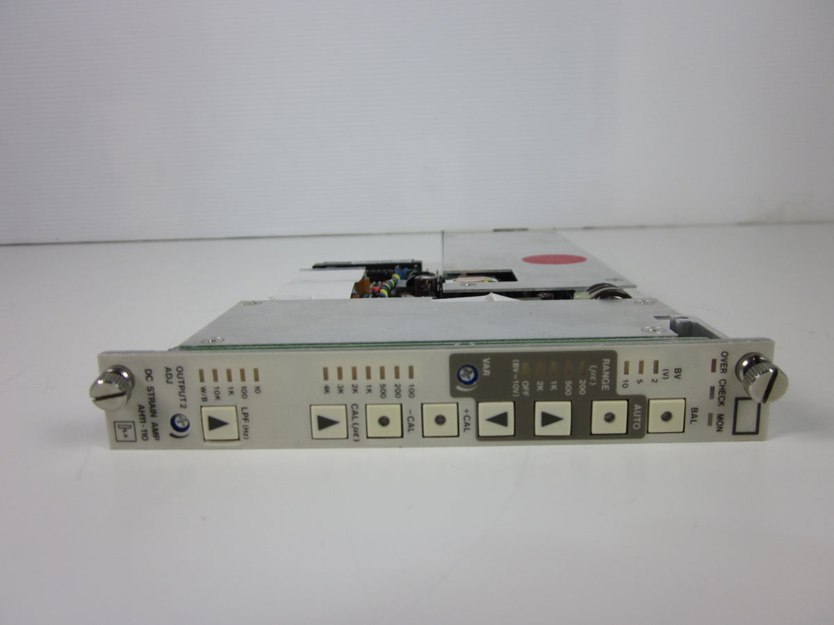 NEC Avio AH11-110 Strain Amplifier Unit for AH11008/AH1116 [d1231261727]