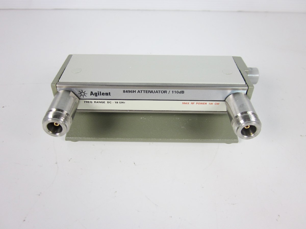 Agilent 8496H Coaxial Step Attenuator 110dB 18GHz [g1231252836]