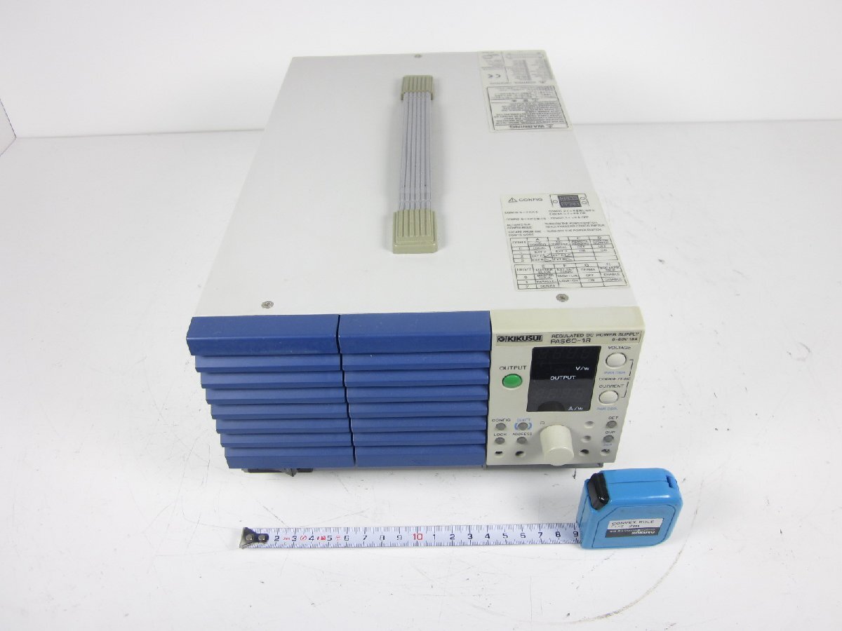 Kikusui PAS60-18 Compact Variable Switching Power Supply 0-60V 0-18A [k1231262265]