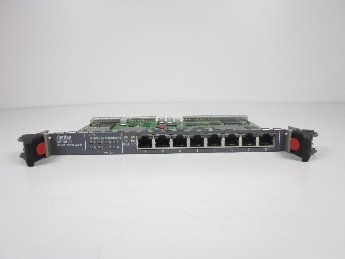 Anritsu MU120111A 10/100M Ethernet Module 10/100BASE-TX 8 Port [h1231258971]