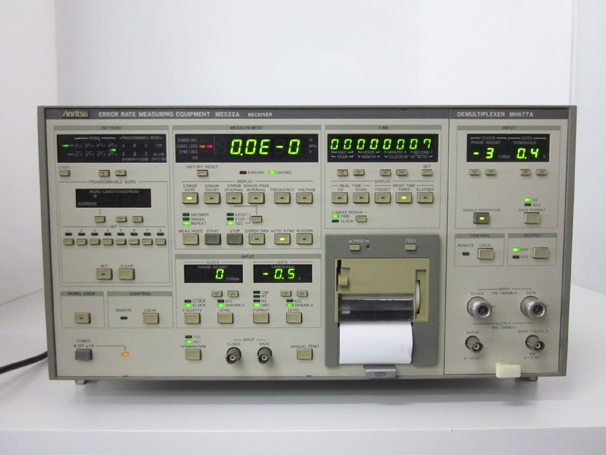 Anritsu ME522AR Bit Error Rate Test Set Receiver [k1231266201]