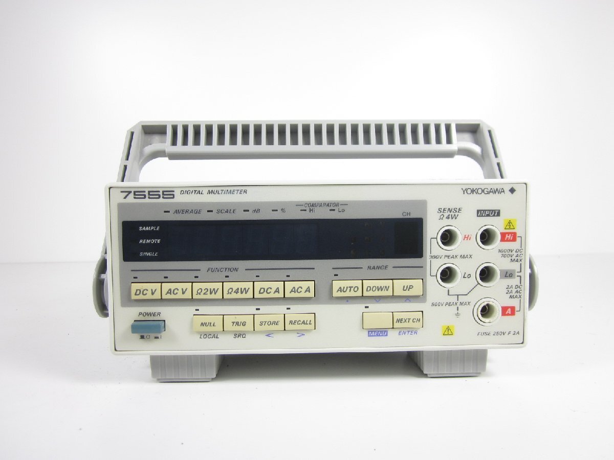 Yokogawa 7555-01-1-M/C1 Digital Multimeter 5.5 Digit [s1231261279]