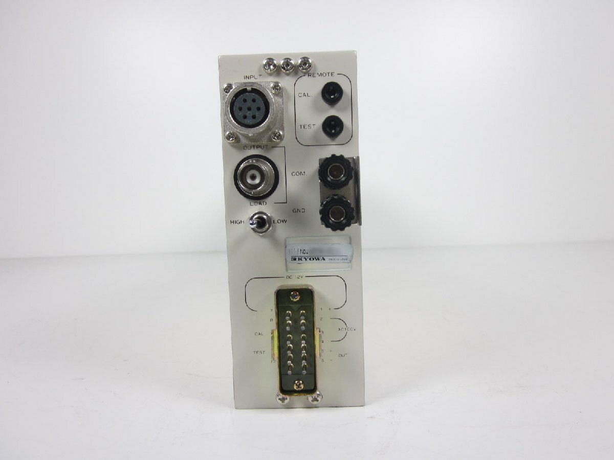 KYOWA VAQ500A Signal Conditioner [x1231251522]