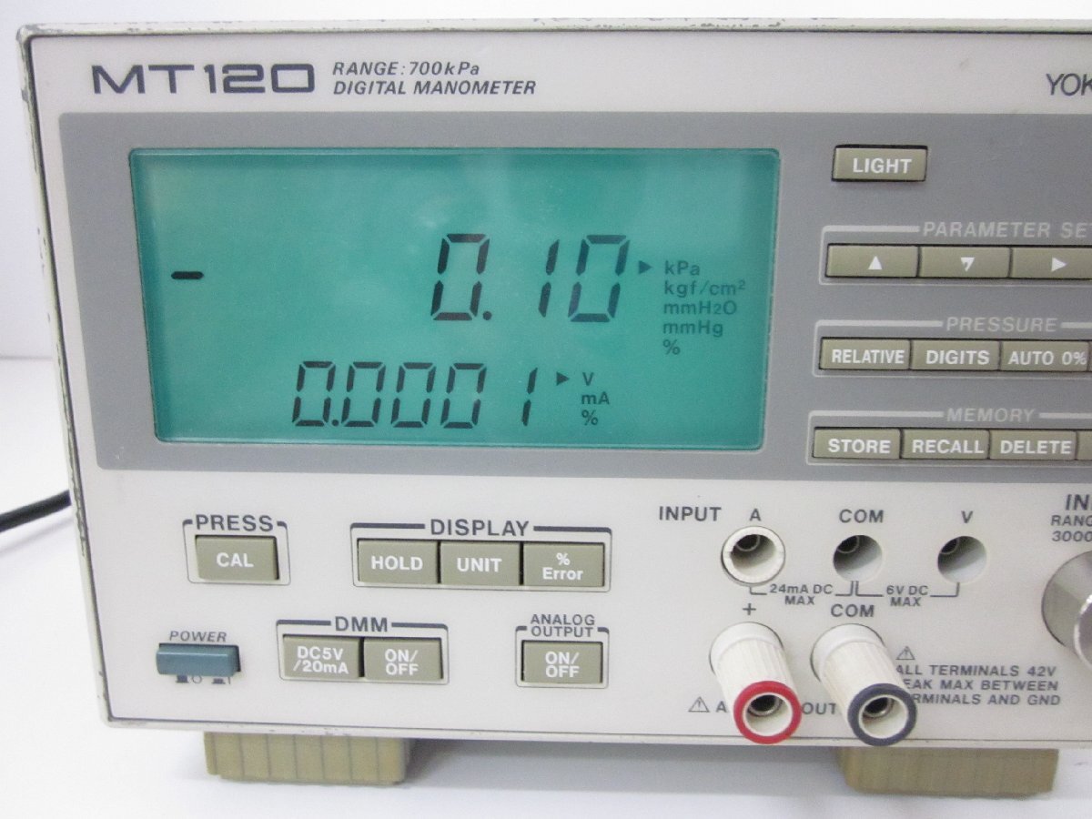 Yokogawa 2652-03-U2-C1-M/Z MT120 Digital Pressure Gauge [e1231266928]