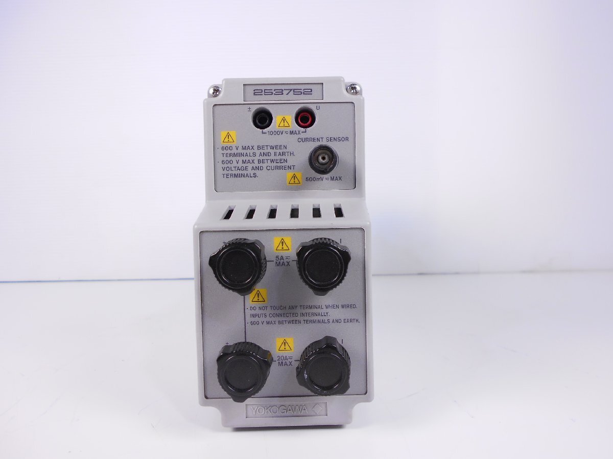 Yokogawa 2537 52-E1 Power Measurement Module for PZ4000 [s1231260634]