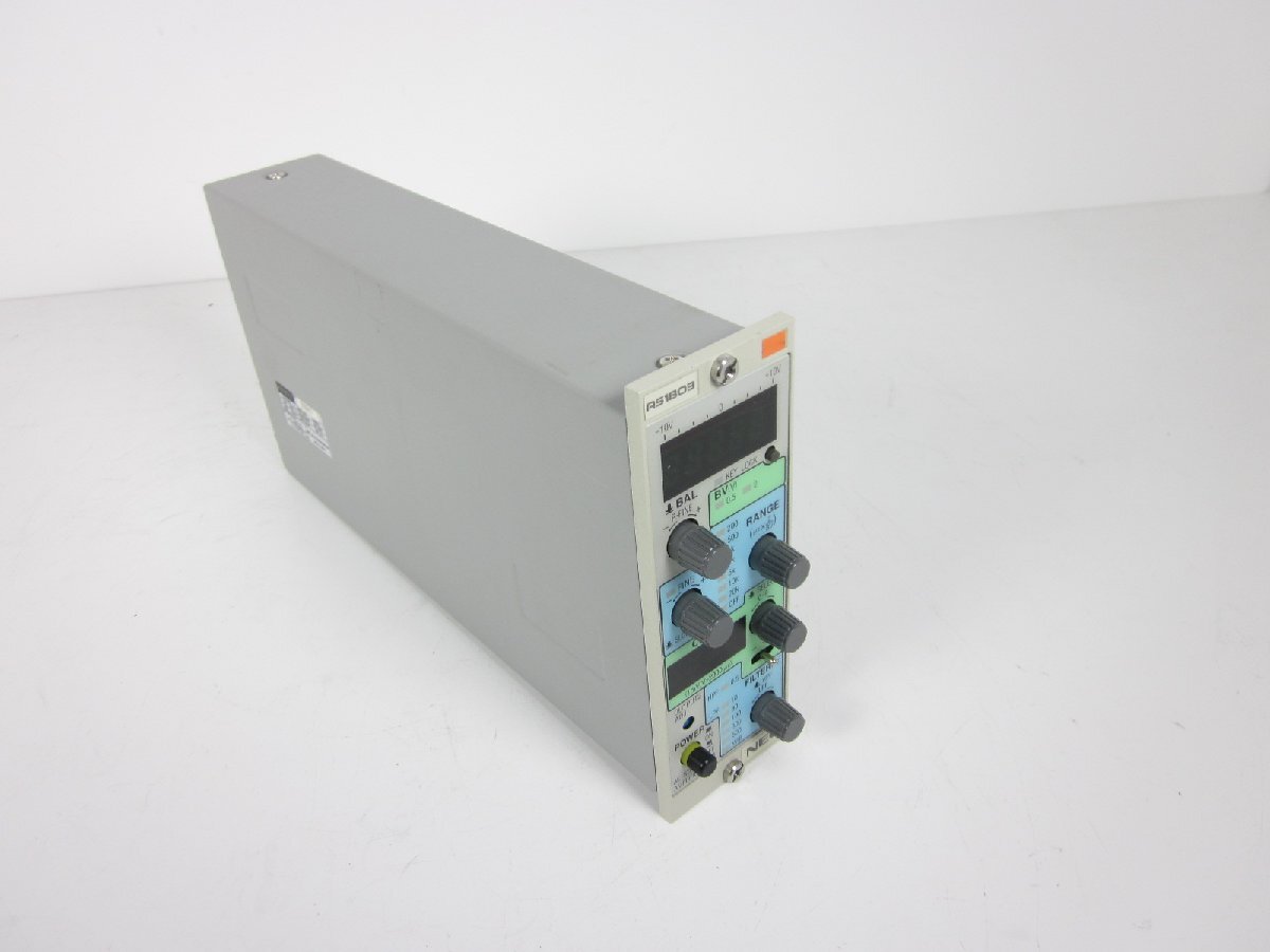 NEC AS1803 Strain Amplifier Signal Conditioner 1ch DC-2kHz [e1231263494]