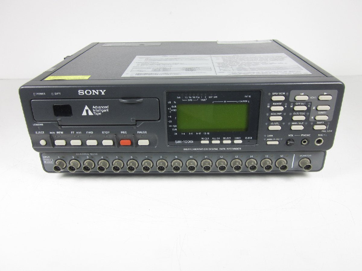 Sony SIR1000i AIT Data Recorder 16CH [l1231259991]