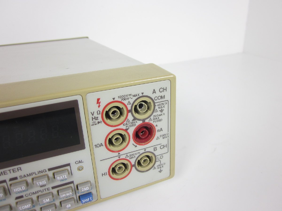 Advantest R6452A Digital Multimeter 5.5 Digit with Dual Input [q1231252972]