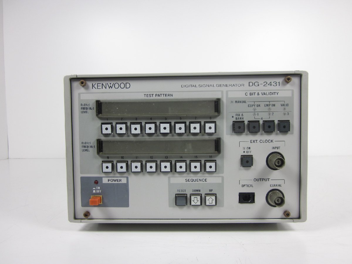 Kenwood DG-2431 Digital Signal Generator [s1231262620]