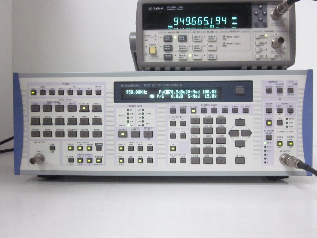 ShibaSoku TG-39AC Signal Generator MULTI TEST 950MHz [j1231260076]
