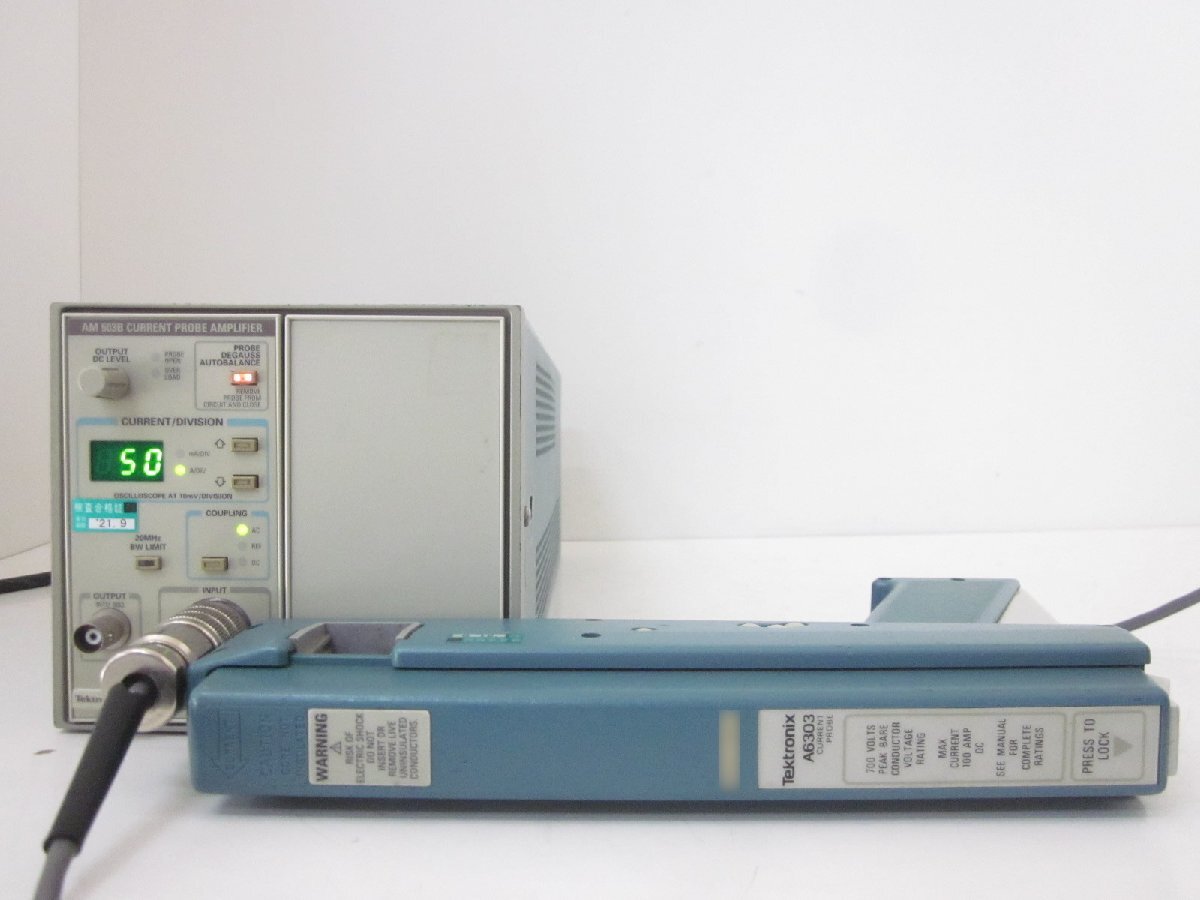 Tektronix A6303 AC/DC Current Probe DC-15MHz [r1231261044]